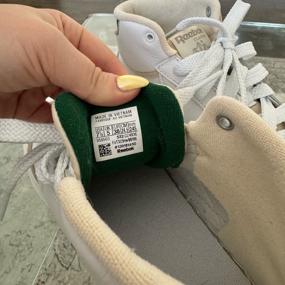 Reebok Club C Geo Mid - Green Detail - Picture 11 of 11